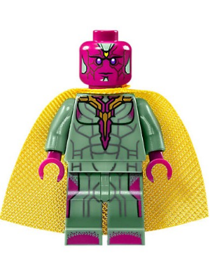 Vision - Sand Green, Yellow Spot on Forehead (sh0303)