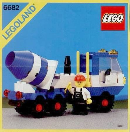 6682 Cement Mixer (Certified) LEGO Town