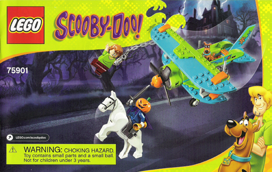 75901 Mystery Plane Adventures (Used) LEGO Scooby-Doo