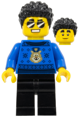 Police Officer - Duke DeTain, Blue Sweater, Black Legs (cty1207)
