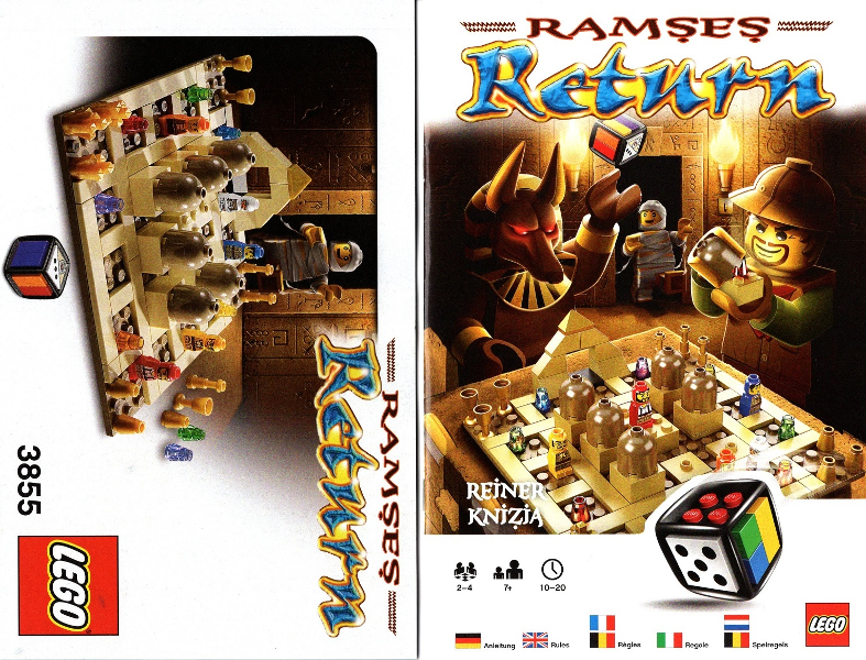 3855 Ramses Return (Used) LEGO Games