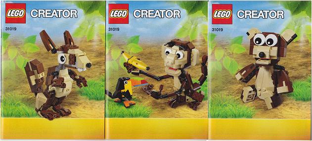 31019 Forest Animals (Used) LEGO Creator