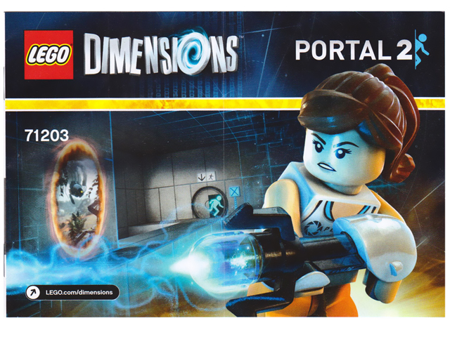71203 Level Pack - Portal 2 (Used) LEGO Dimensions