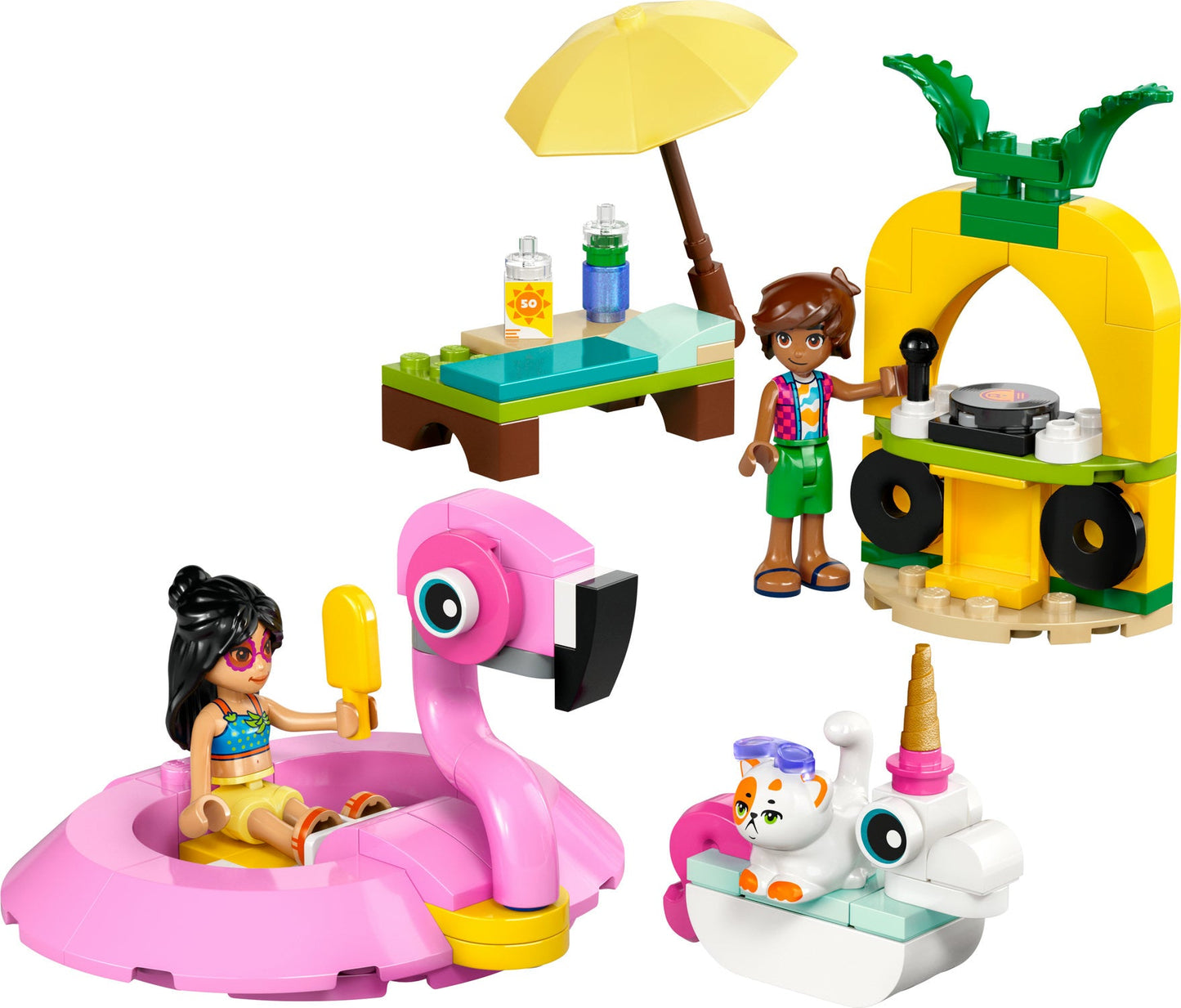 42658 Unicorn & Flamingo Pool Party