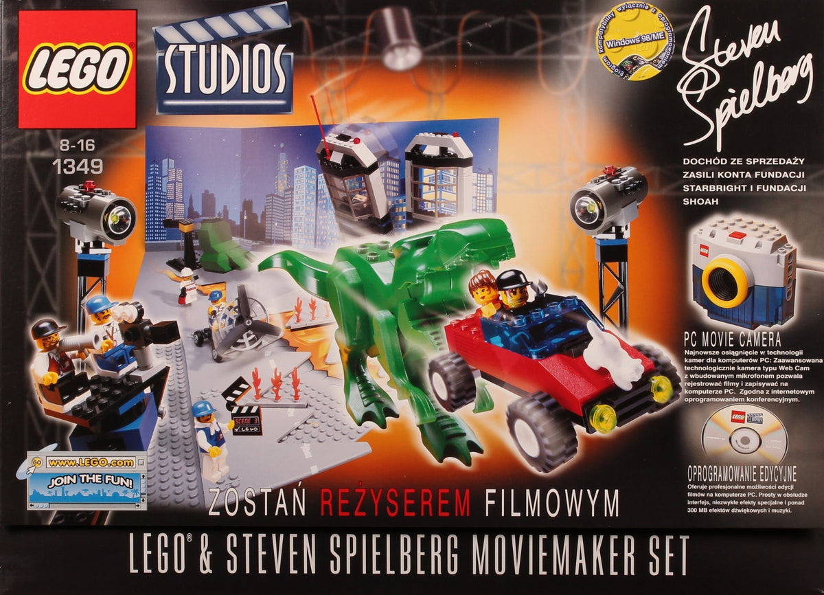 1349 Steven Spielberg Moviemaker Set (Certified) LEGO Studios