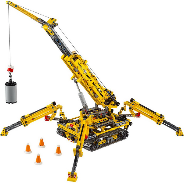 42097 Compact Crawler Crane (Retired) LEGO Technic