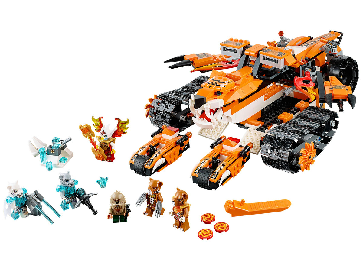 70224 Tiger's Mobile Command (Retired) LEGO Legends of Chima