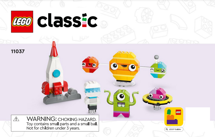 11037 Creative Space Planets (Certified) LEGO Classic