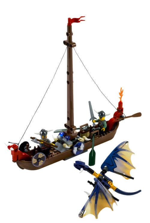 7016 Viking Boat against the Wyvern Dragon (Retired) LEGO Vikings