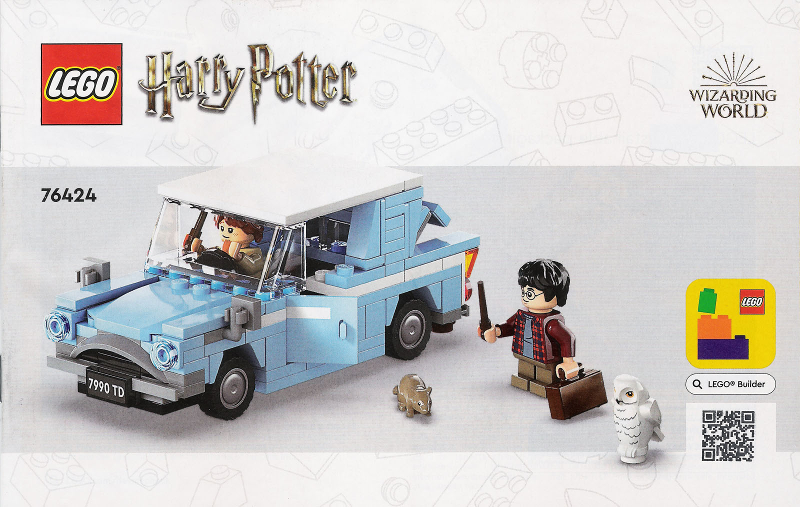 76424 Flying Ford Anglia (Used) LEGO Harry Potter