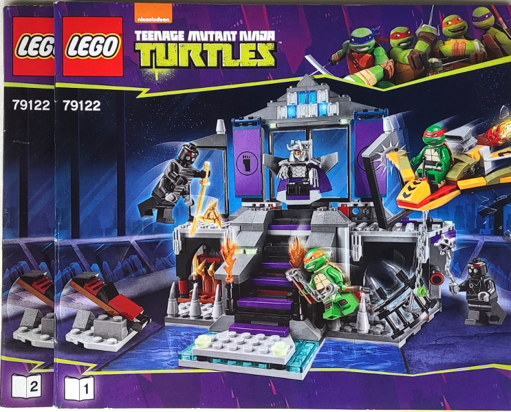 79122 Shredder's Lair Rescue (Used) LEGO Teenage Mutant Ninja Turtles