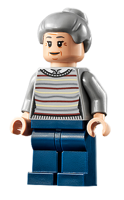 Aunt May - Light Bluish Gray Sweater (sh0721)