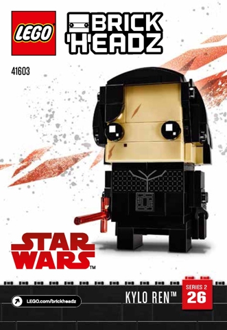 41603 Kylo Ren (Used) LEGO BrickHeadz