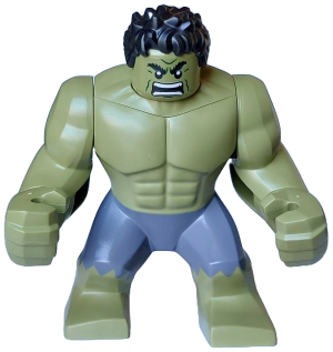 Hulk - Giant, Dark Bluish Gray Pants, Raging (sh0967)