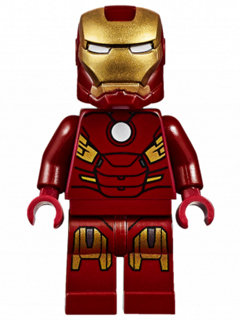 Iron Man - Mark 7 Armor, Small Helmet Visor (sh0231)