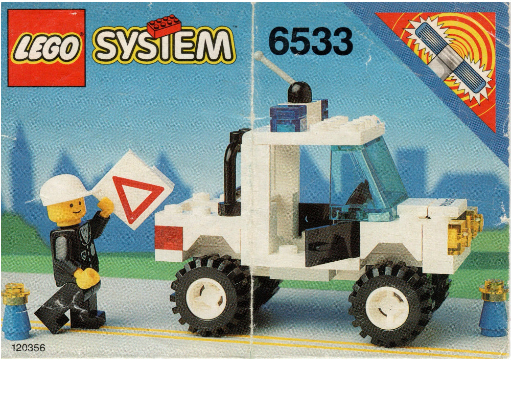 6533 Police 4x4 (Used) LEGO Town