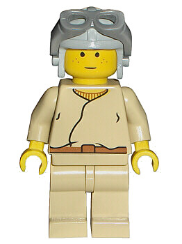 Anakin Skywalker (Light Gray Aviator Cap) (sw0008)