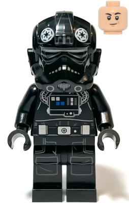 Imperial TIE Fighter Pilot - Medium Tan Head (sw1484)