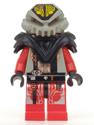 UFO Zotaxian Alien - Red Pilot with Armor and Printed Helmet (sp046)