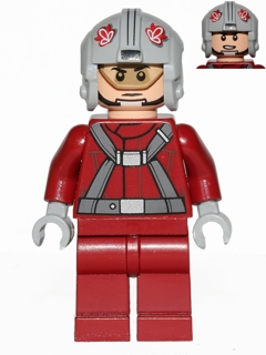 T-16 Skyhopper Pilot - Light Bluish Gray Helmet (sw0619)