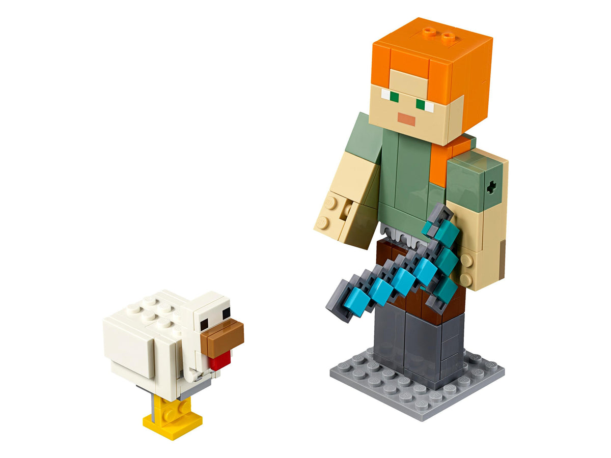 21149 Minecraft Alex BigFig with Chicken (Retired) LEGO Minecraft