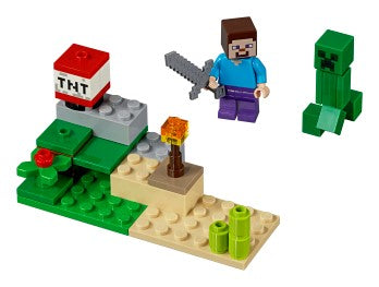 30393 Steve and Creeper Set (Used) LEGO Minecraft