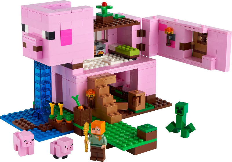 21170 The Pig House (Retired) LEGO Minecraft