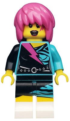 Rocker Girl (Minifigure Only) (col111)