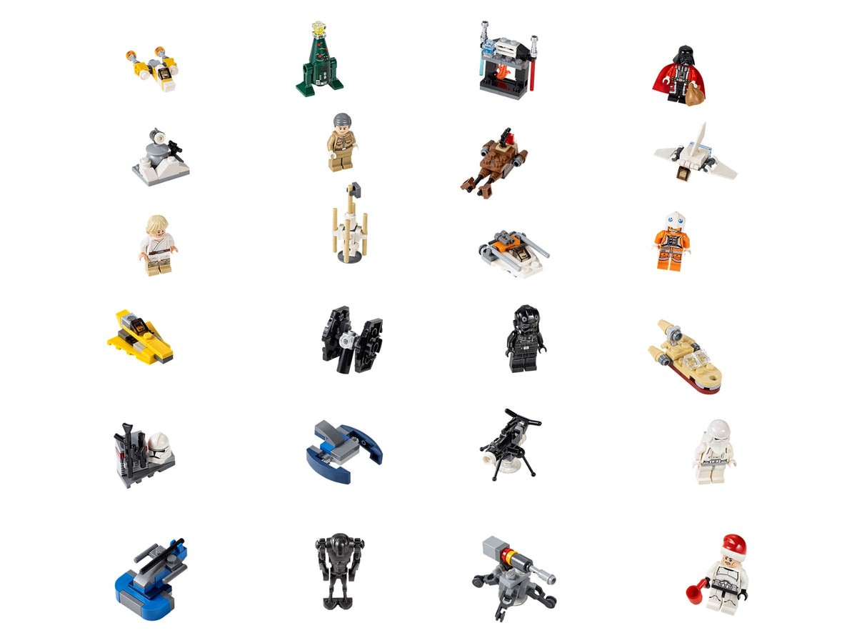 75056 Star Wars Advent Calendar (2014) (Certified) LEGO Star Wars