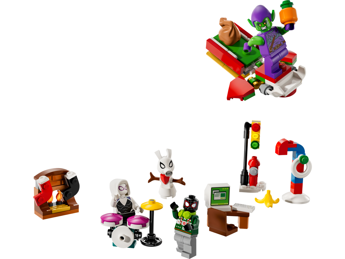 76293 Spider-Man Advent Calendar (2024) (Certified) LEGO Marvel