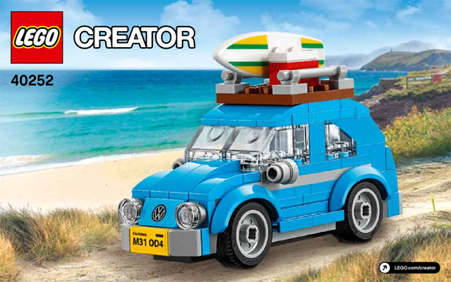 40252 Mini Volkswagen Beetle (Used) LEGO Creator