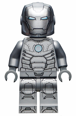 Iron Man - Mark 2 Armor, Trans-Clear Head (sh0667)