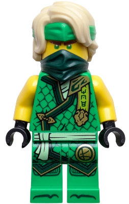 Lloyd - Dragons Rising, Tournament Armor, Dark Green Bandana (njo1053)