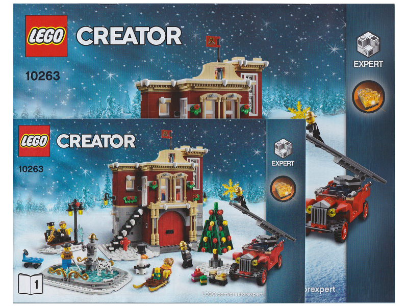 10263 Winter Village Fire Station (Certified) LEGO Creator Expert