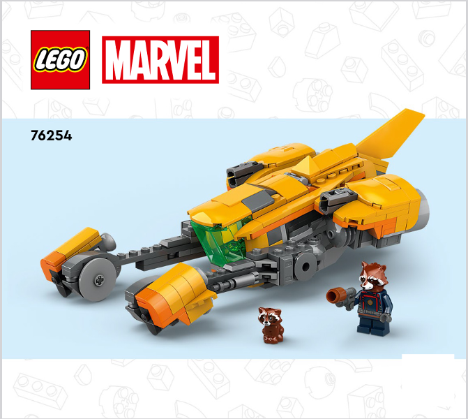 76254 Baby Rocket's Ship (Certified) LEGO Super Heroes