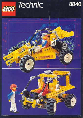 8840 Rally Shock n' Roll Racer (Used) LEGO TECHNIC