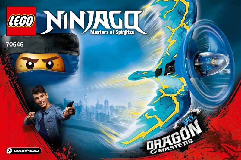 70646 Jay - Dragon Master (Used) LEGO Ninjago