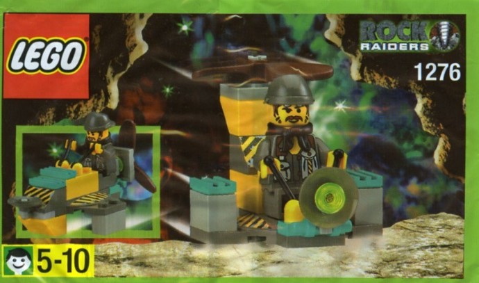 1276 Helicopter Transport (Certified) LEGO Rock Raiders