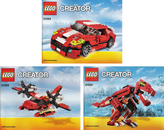 31024 Roaring Power (Used) LEGO Creator