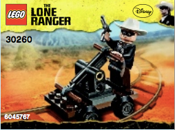 30260 Lone Ranger's Pump Car (Used) LEGO The Lone Ranger