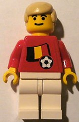 Soccer Player - Belgian Player 2, Belgian Flag Torso Sticker on Front, Black Number Sticker on Back (specify number in listing) (soc024s02)