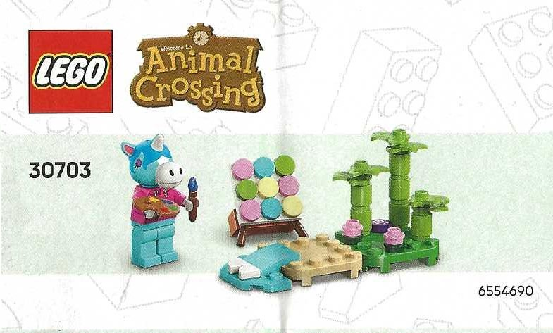 30703 Julian's Beach Painting (Used) LEGO Animal Crossing