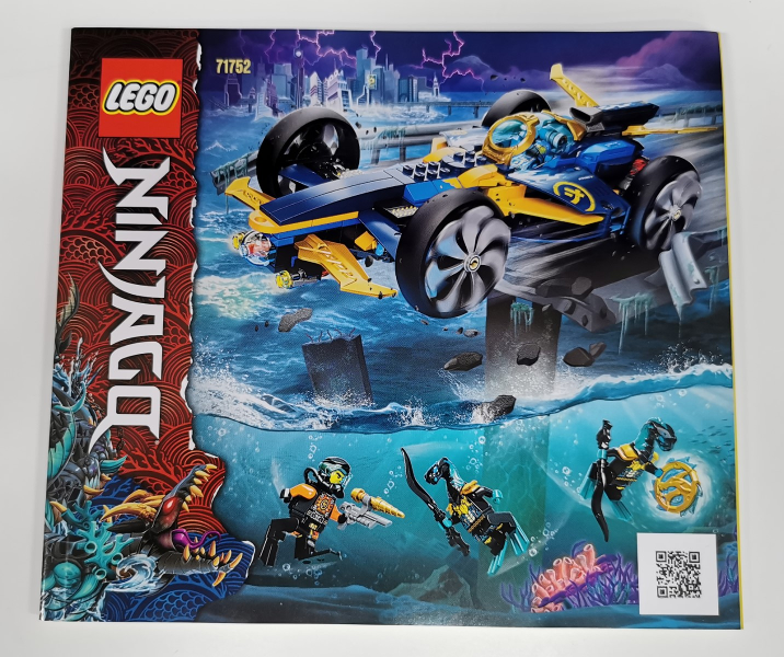 71752 Ninja Sub Speeder (Certified) LEGO Ninjago