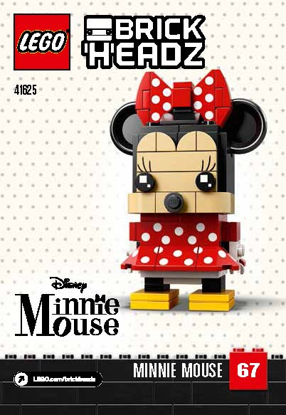 41625 Minnie Mouse (Used) LEGO BrickHeadz