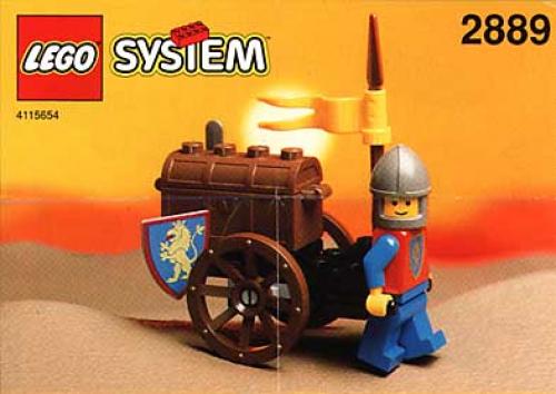 2889 Crusader's Cart (Used) LEGO Castle