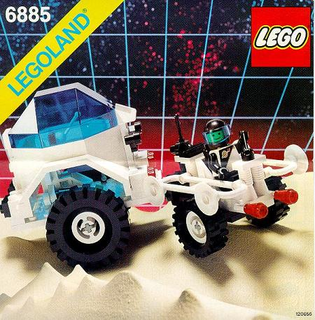6885 Saturn Base Main Team (Crater Crawler) (Certified) LEGO Space
