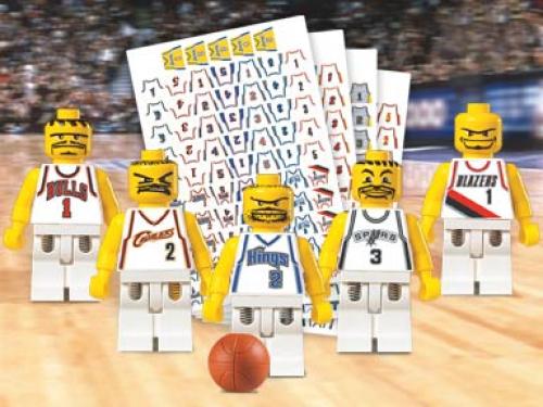 10121 NBA Basketball Teams (Retired) LEGO Sports