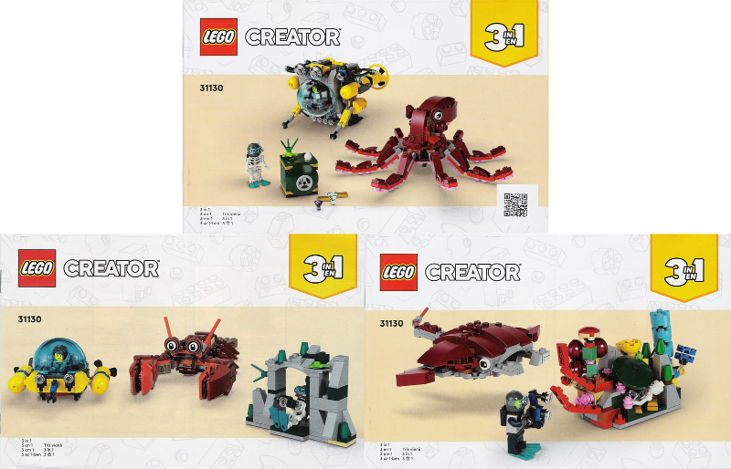 31130 Sunken Treasure Mission (Used) LEGO Creator