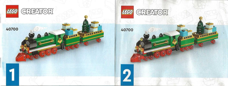 40700 Winter Holiday Train (Certified) LEGO Creator