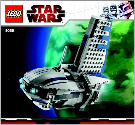 8036 Separatist Shuttle (Certified) LEGO Star Wars